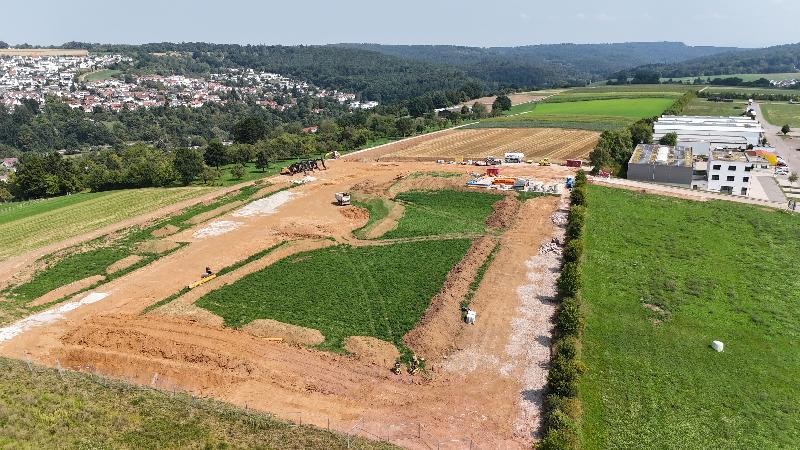 Luftbild Gewerbegebiet Bonholz Nordwest Los 1