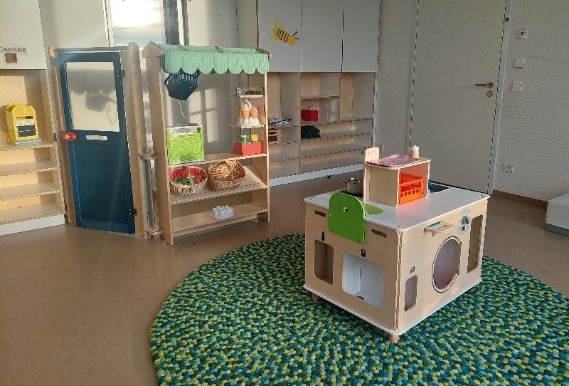 Matratzen und Kinderküche