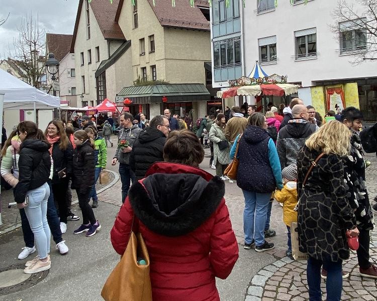 Menschen auf eine Veranstaltung in Waldenbuch 