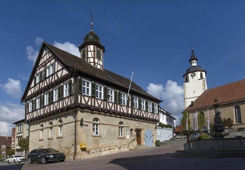 Blick auf das Alte Rathaus