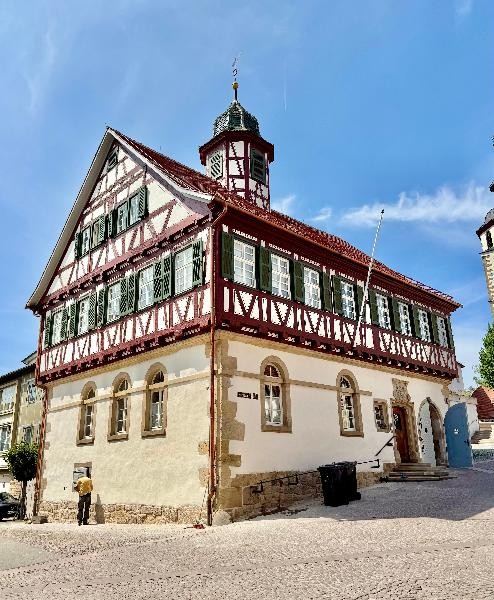 Außenansicht vom renorvierten Alten Rathaus