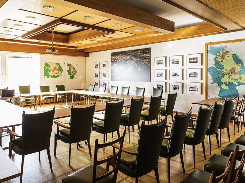 Großer Sitzungssaal Blick in den Großen Sitzungssaal des Alten Rathauses