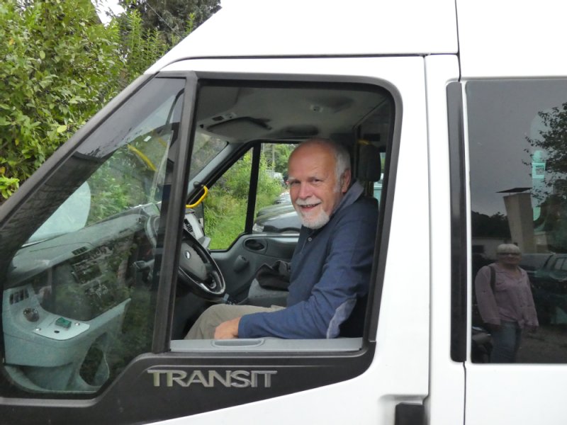 Fahrer Willi Schneider im Bürgerbus