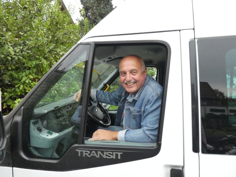 Fahrer Martin Adam im Bürgerbus